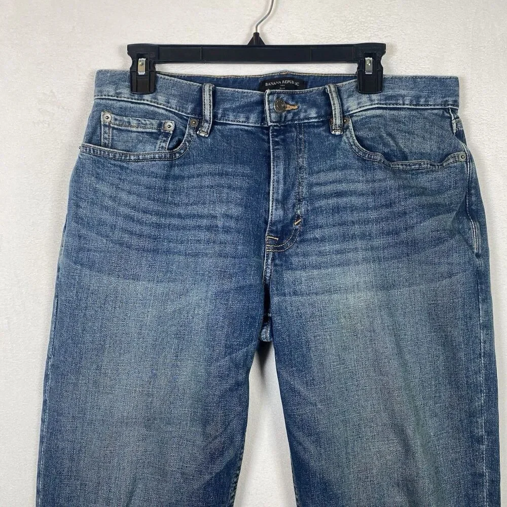 Banana Republic Slim Fit Jeans OPP Slim Jean, Vintage Medium Wash – Size 32x32